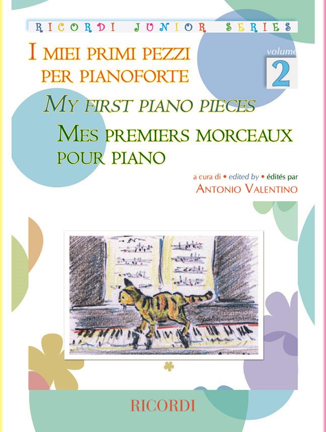 I Miei Primi Pezzi per pianoforte- Volume 2 - a cura di Antonio Valentino - pro klavír
